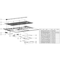 Power-Platine +jacks für W840AU
