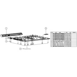 Boîtier inférieur N240JU