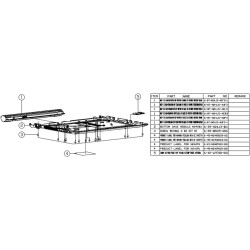 Boîtier inférieur N240JU