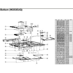 Gehäuse unten W253EU