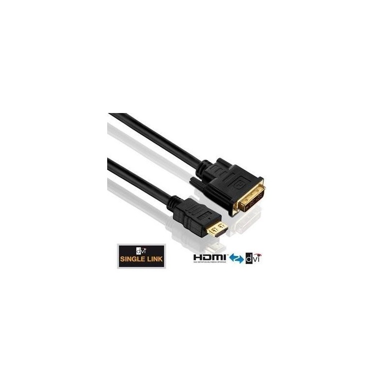 Câble HDMI DVI 2m