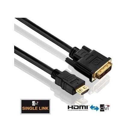 Câble HDMI DVI 2m