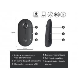 Souris Pebble M350 Logitech