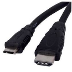 Câble HDMI-HDMI Mini 2m
