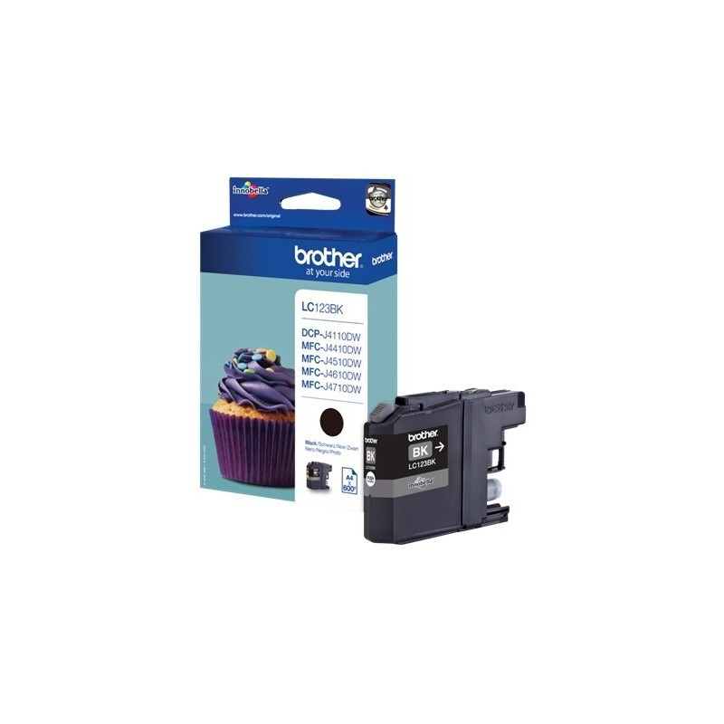 Brother Patrone Schwarz  LC-123BK