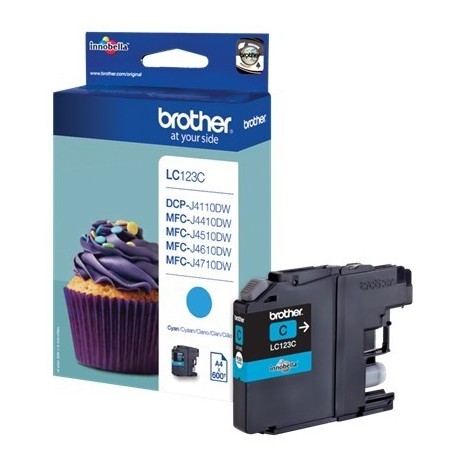 Brother Patrone LC-123C, Ciano