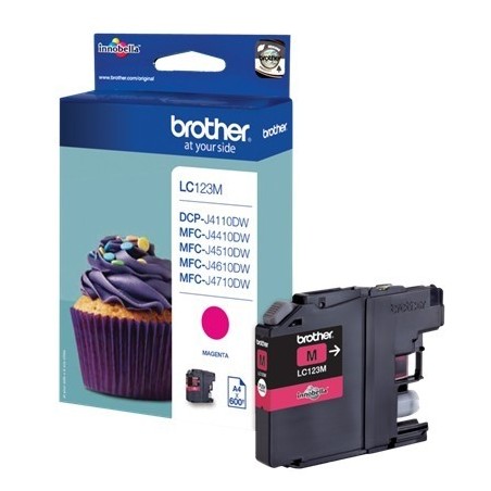 Cartouche d'encre magenta LC-123M