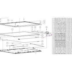 Kabel Display-Motherboard W253EU