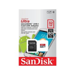 SanDisk Carte microSDHC Ultra UHS-I A1 32 GB